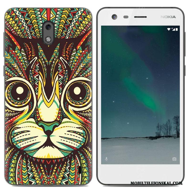 Nokia 2 Skal Fodral All Inclusive Pu Silikon Enkel Mjuk Skydd