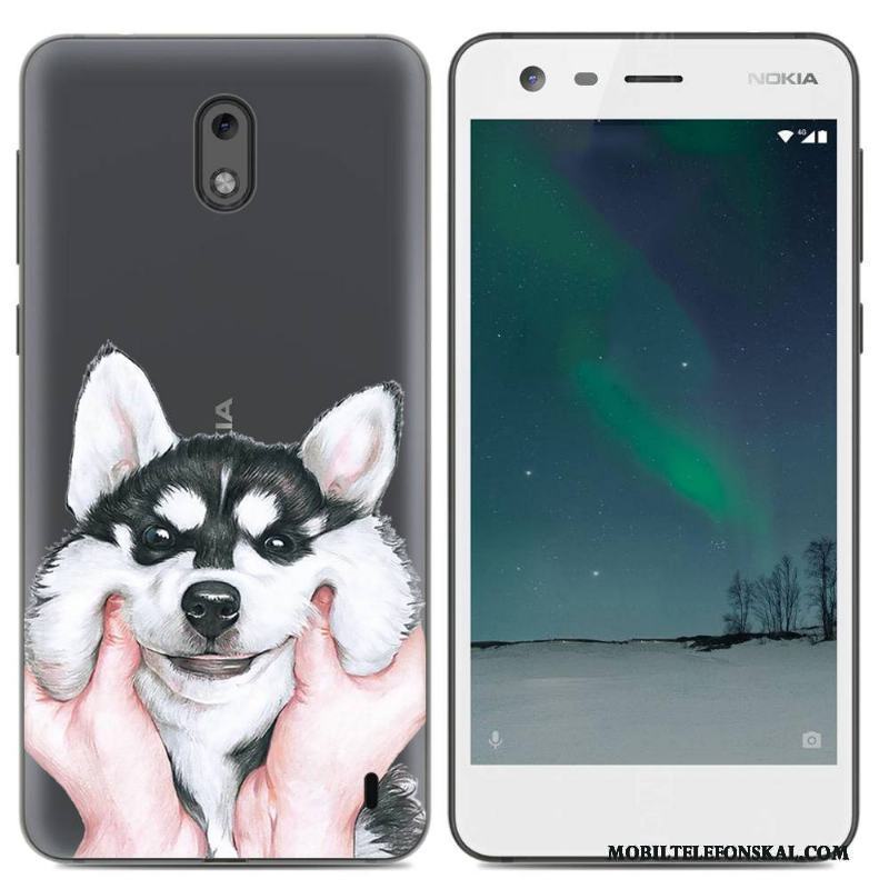 Nokia 2 Skal Fodral All Inclusive Pu Silikon Enkel Mjuk Skydd