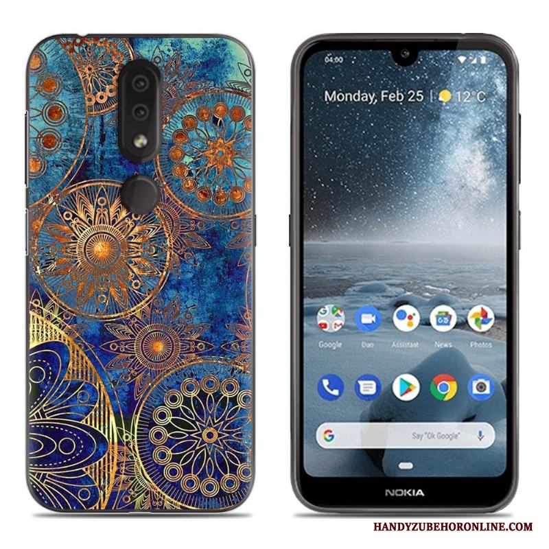 Nokia 4.2 Fallskydd Mobil Telefon Skal Silikon Mjuk Telefon All Inclusive