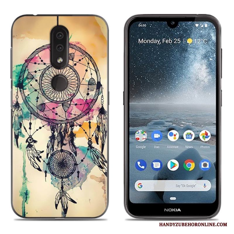 Nokia 4.2 Fallskydd Mobil Telefon Skal Silikon Mjuk Telefon All Inclusive