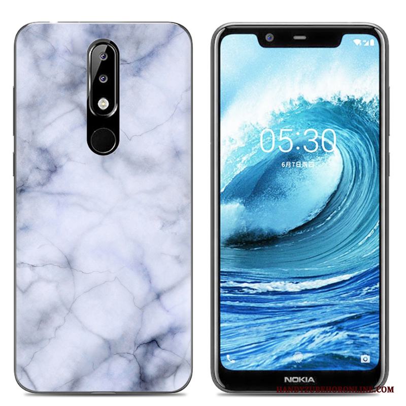 Nokia 5.1 Plus Fodral Skydd Mjuk Kreativa Skal Telefon Mobil Telefon Transparent