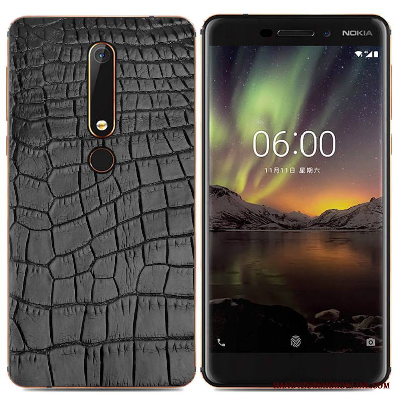 Nokia 6.1 Mobil Telefon Skal Tecknat Skydd Mjuk Kreativa Telefon