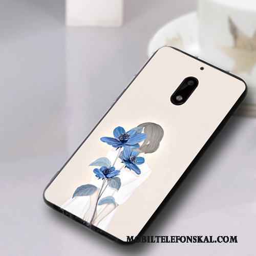 Nokia 6 Skal Telefon Fodral Fallskydd Mobil Telefon Silikon Nubuck All Inclusive