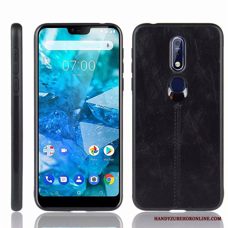 Nokia 7.1 All Inclusive Personlighet Fodral Enkel Skydd Skal Telefon Fallskydd