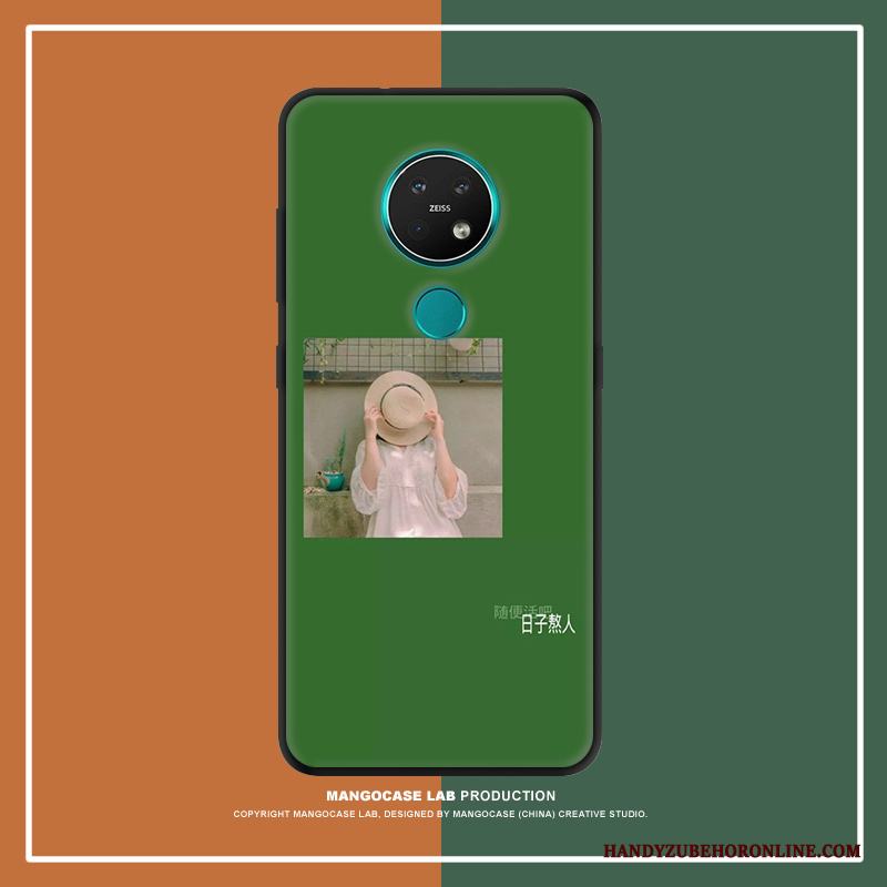 Nokia 7.2 Grön Anpassa Konst Trend Fallskydd Personlighet Skal Telefon