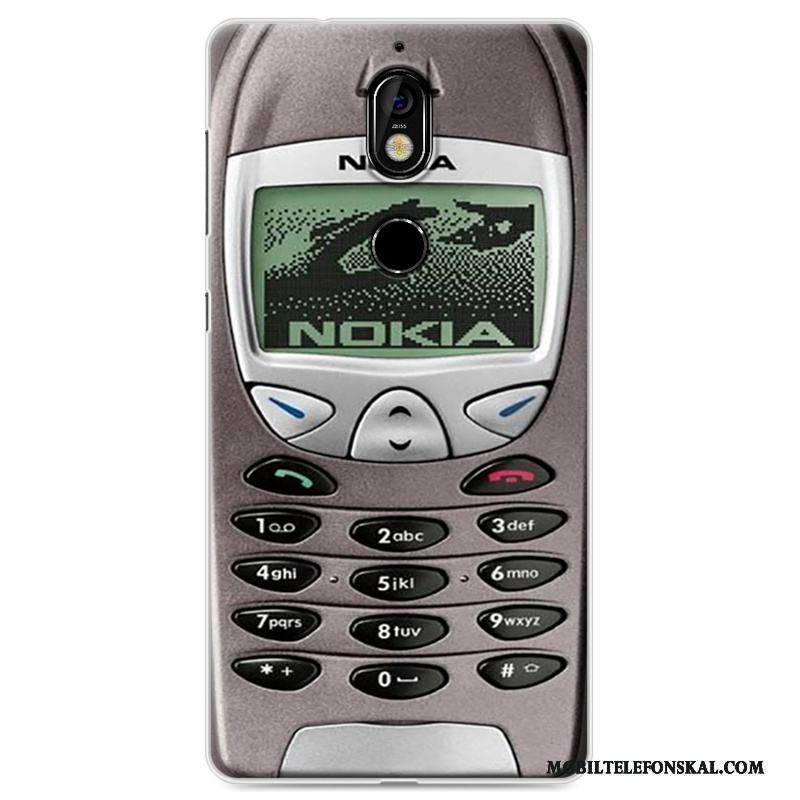 Nokia 7 Gul Kreativa Fallskydd All Inclusive Skal Telefon Fodral Silikon