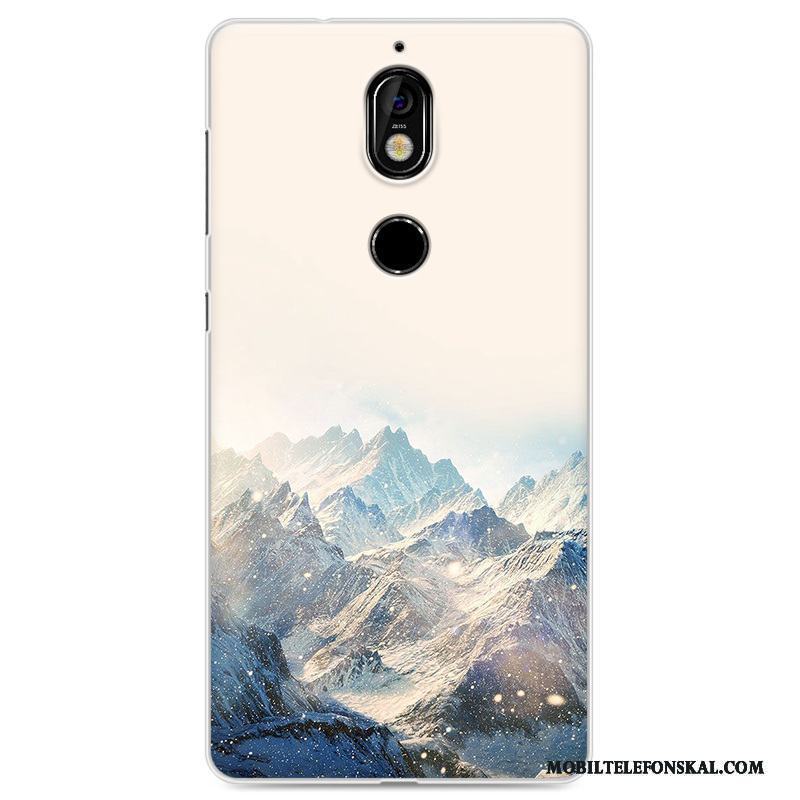 Nokia 7 Tecknat All Inclusive Fallskydd Mjuk Silikon Kreativa Skal Telefon