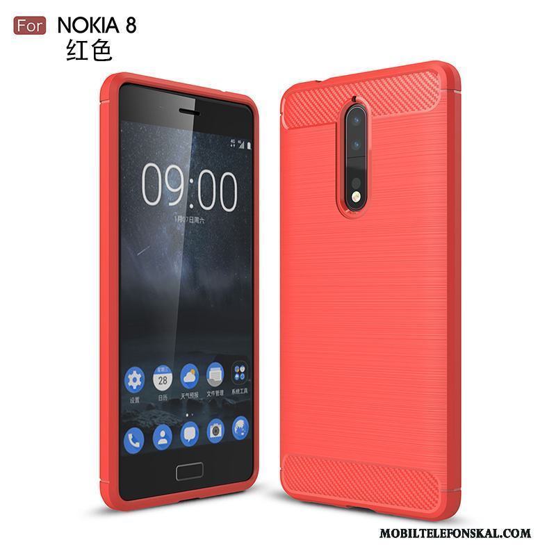 Nokia 8 All Inclusive Mjuk Skal Telefon Skydd Fallskydd Silikon