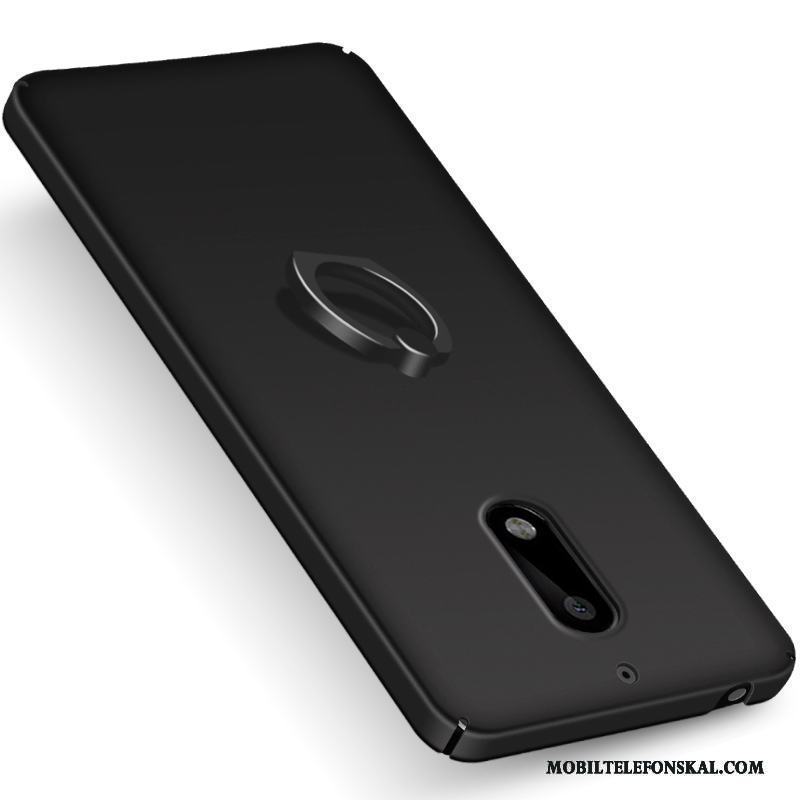 Nokia 8 Skydd Support Nubuck Skal Telefon Kreativa Röd Fodral