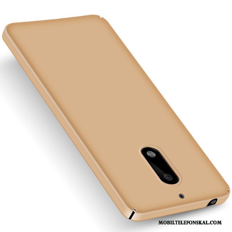 Nokia 8 Skydd Support Nubuck Skal Telefon Kreativa Röd Fodral