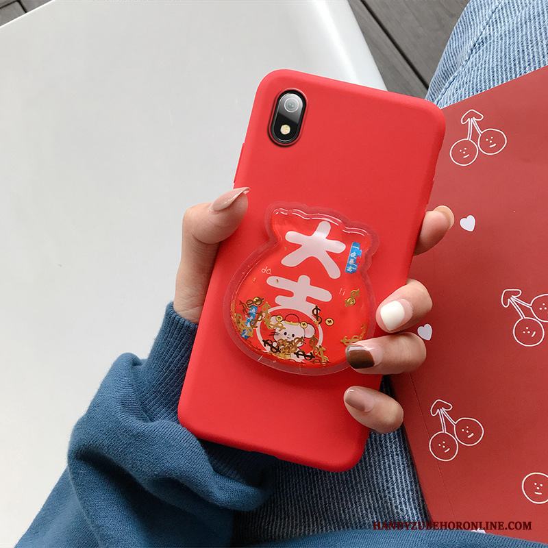 Redmi 7a Skal All Inclusive Silikon Kvicksand Par Trend Varumärke Mjuk Skydd