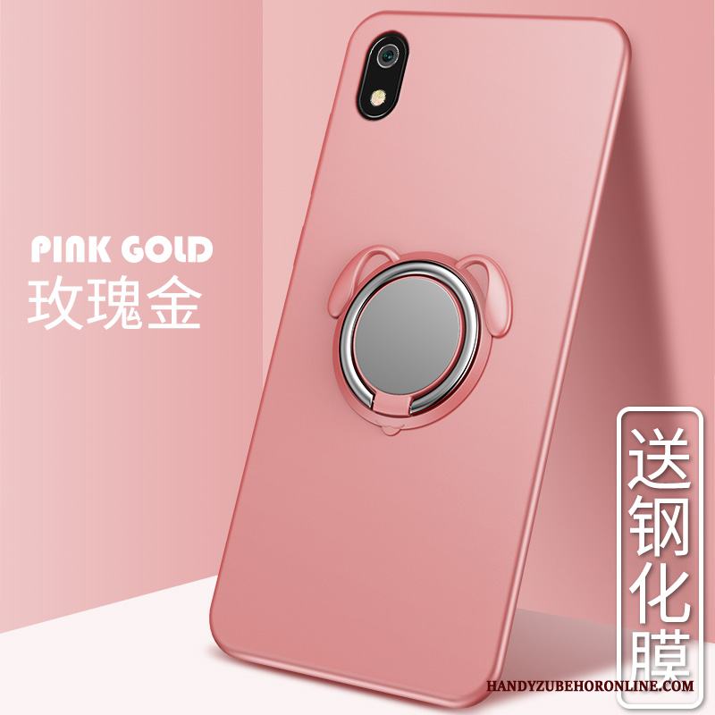Redmi 7a Skal All Inclusive Trend Varumärke Ring Silikon Bil Skydd Liten
