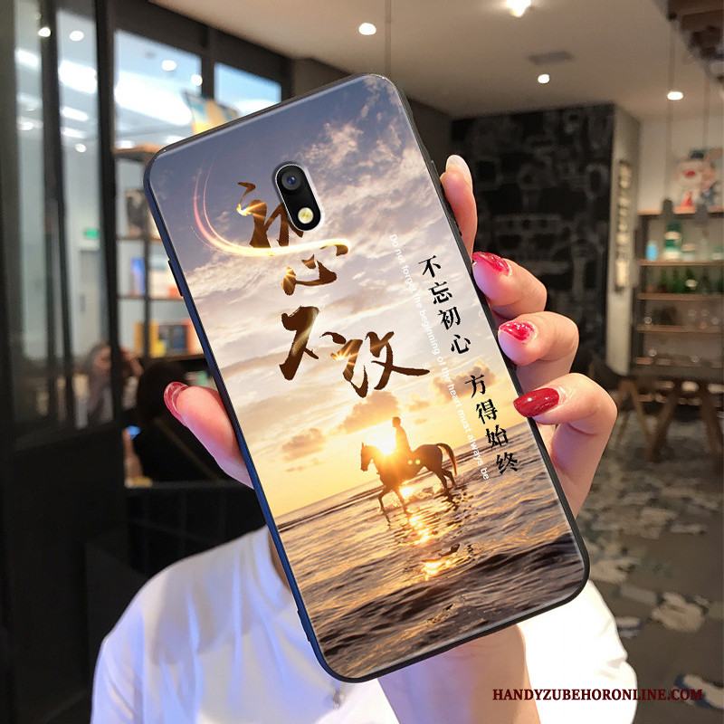 Redmi 8a Skal Telefon Fallskydd Mode Blå All Inclusive Fodral Personlighet