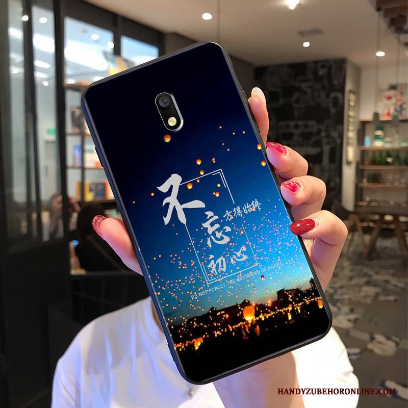 Redmi 8a Skal Telefon Fallskydd Mode Blå All Inclusive Fodral Personlighet