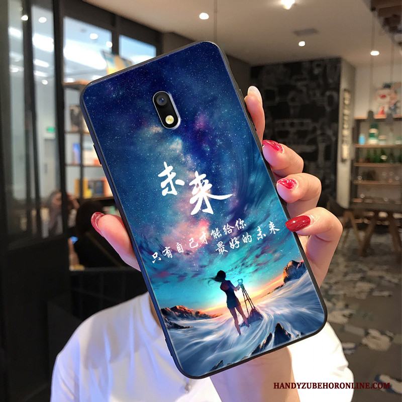 Redmi 8a Skal Telefon Fallskydd Mode Blå All Inclusive Fodral Personlighet