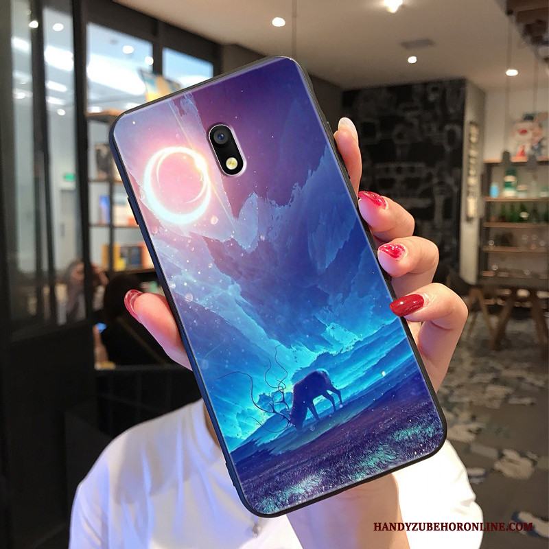 Redmi 8a Skal Telefon Fallskydd Mode Blå All Inclusive Fodral Personlighet