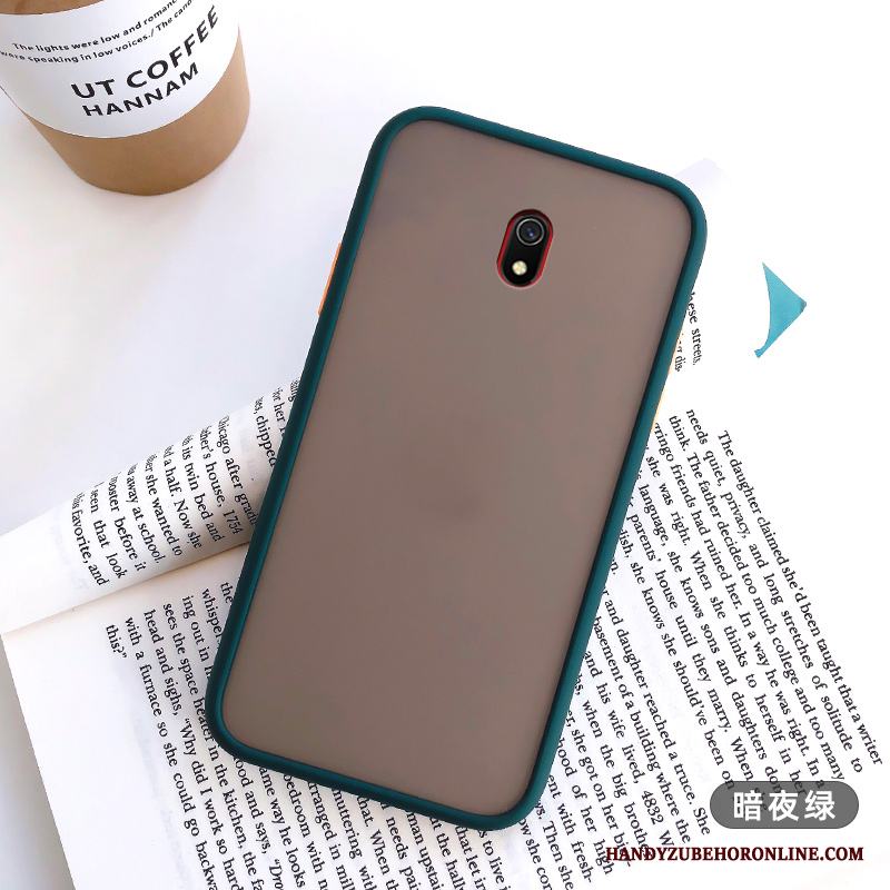 Redmi 8a Skal Telefon Net Red Enkel Par Nubuck Skydd