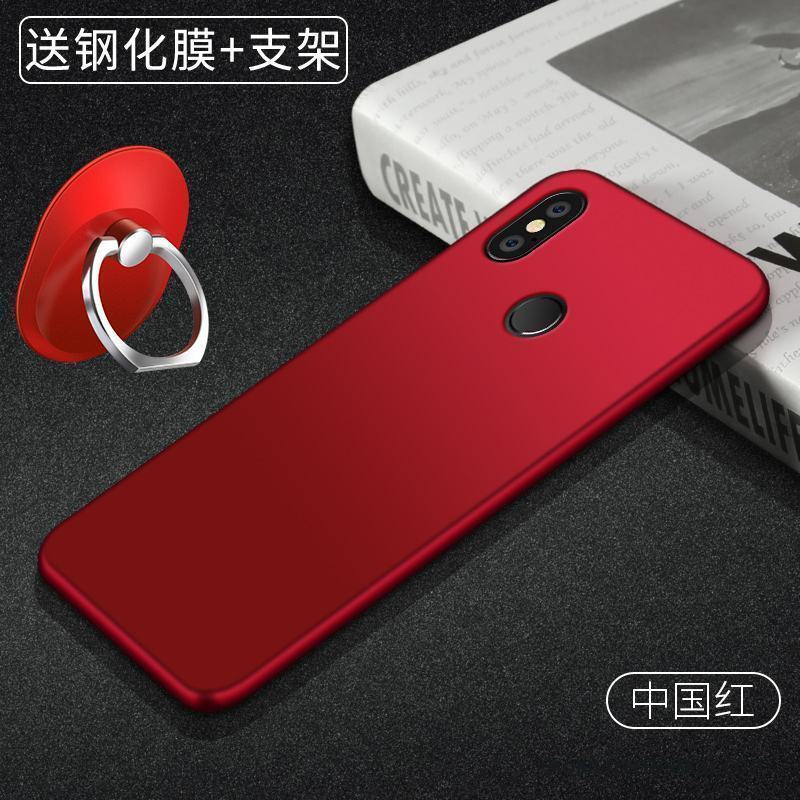 Redmi Note 5 Lätt Och Tunt Fallskydd Silikon Gul Röd Skal Telefon Enkel