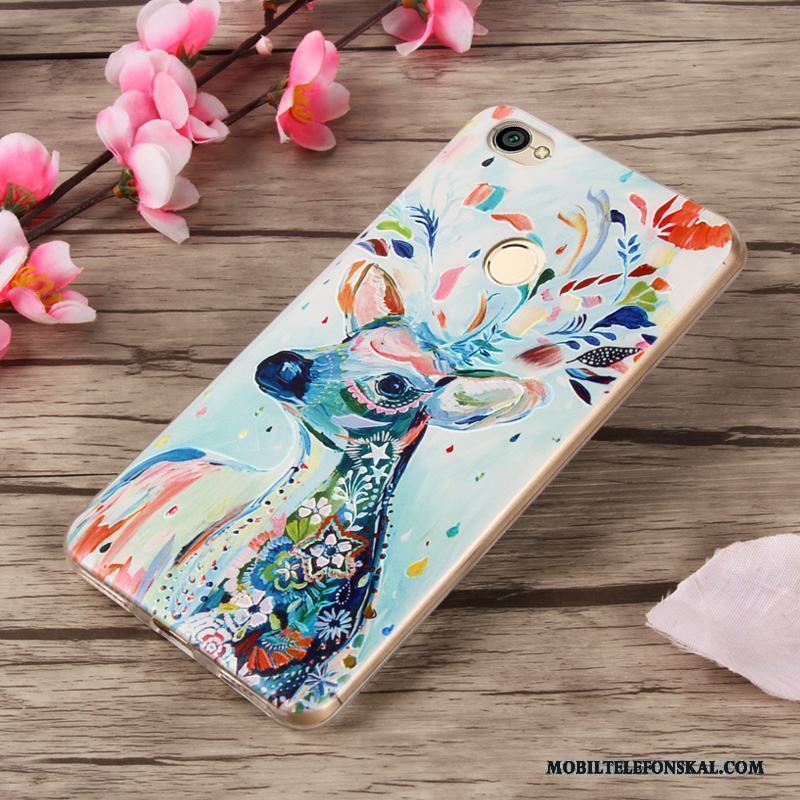 Redmi Note 5a Fallskydd Mjuk Röd Grön Fodral Hög Skal Telefon