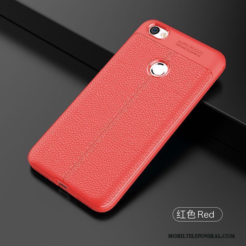 Redmi Note 5a Mjuk Silikon Skal Fodral Röd Telefon Grön