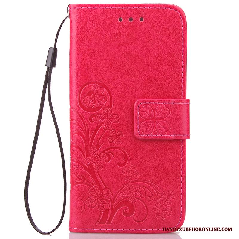 Redmi Note 6 Pro Fodral Liten Blå Röd Fallskydd Skal Telefon All Inclusive