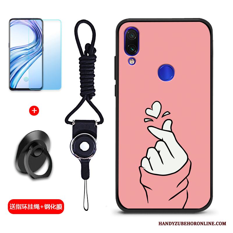 Redmi Note 7 Silikon Trend Kreativa Skal Telefon Mjuk Röd Skydd