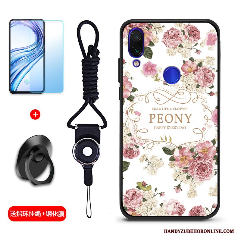 Redmi Note 7 Silikon Trend Kreativa Skal Telefon Mjuk Röd Skydd