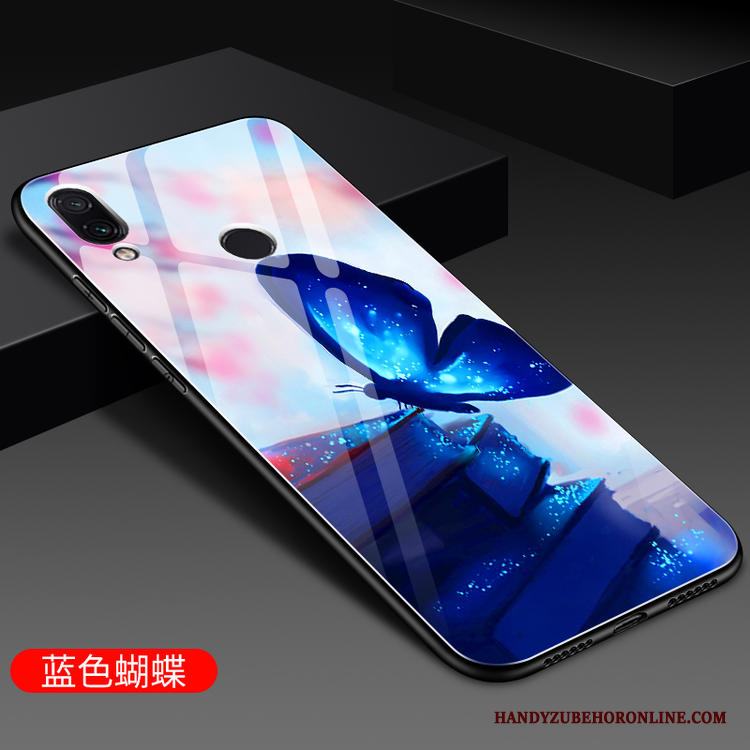 Redmi Note 7 Skal Glas Skydd Trend Varumärke Spegel All Inclusive Silikon Ny