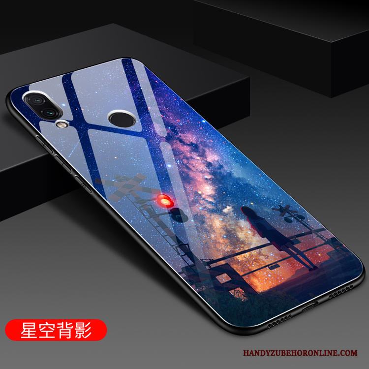 Redmi Note 7 Skal Glas Skydd Trend Varumärke Spegel All Inclusive Silikon Ny