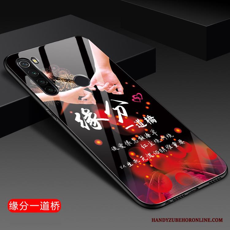 Redmi Note 8t Skal Telefon Skydd Personlighet Trend Röd Mjuk Par