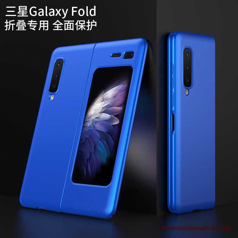 Samsung Fold Stjärna Transparent Fodral All Inclusive Nubuck Skal Telefon Skydd