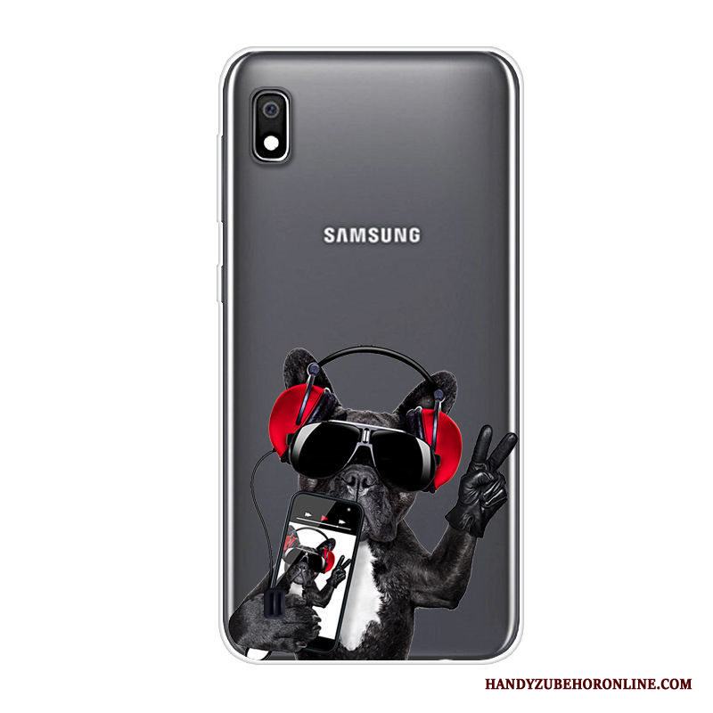 Samsung Galaxy A10 All Inclusive Tecknat Fallskydd Silikon Stjärna Skal Telefon Fodral