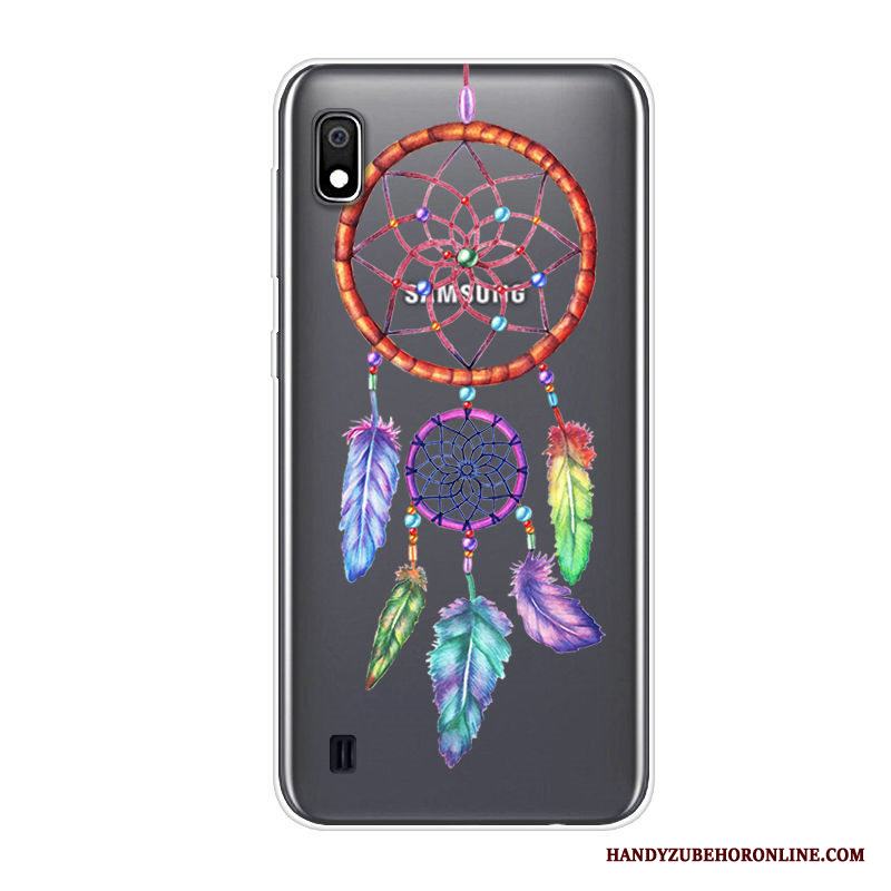 Samsung Galaxy A10 All Inclusive Tecknat Fallskydd Silikon Stjärna Skal Telefon Fodral