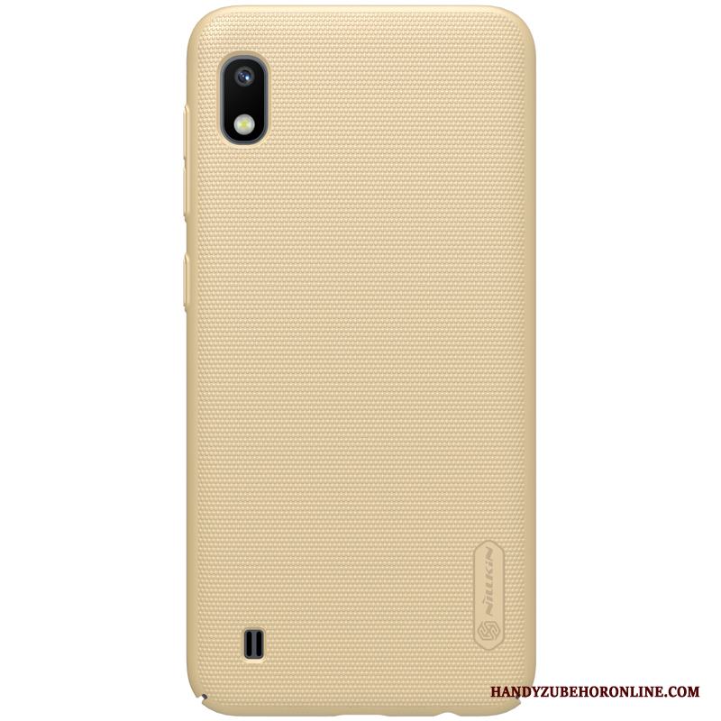 Samsung Galaxy A10 Fodral Fallskydd Nubuck Stjärna Skal Telefon Mobil Telefon Högt Utbud