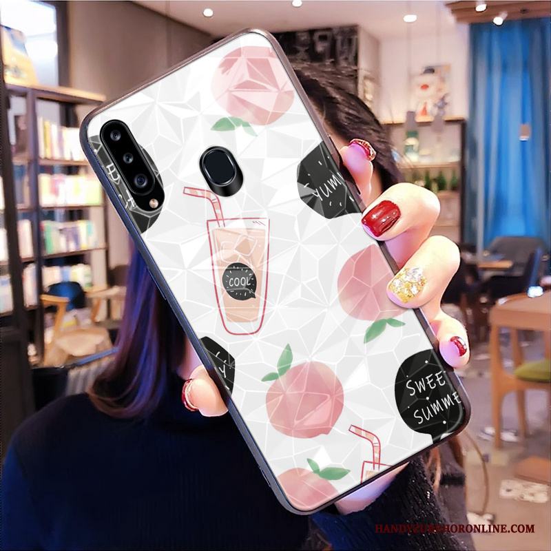 Samsung Galaxy A20s Skal Telefon Diamantform Polka Dot All Inclusive Mönster Stjärna Personlighet