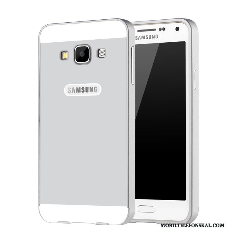 Samsung Galaxy A3 2015 Guld Bakre Omslag Skydd Mobil Telefon Skal Fodral Metall