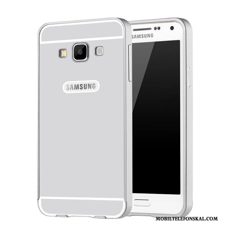 Samsung Galaxy A3 2015 Guld Bakre Omslag Skydd Mobil Telefon Skal Fodral Metall