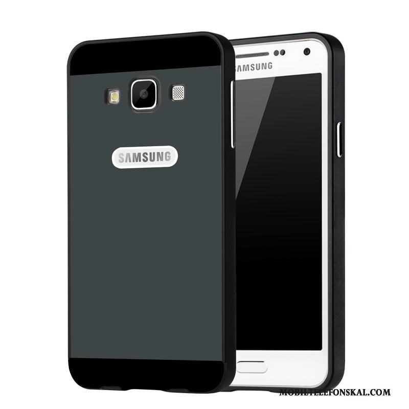 Samsung Galaxy A3 2015 Guld Bakre Omslag Skydd Mobil Telefon Skal Fodral Metall