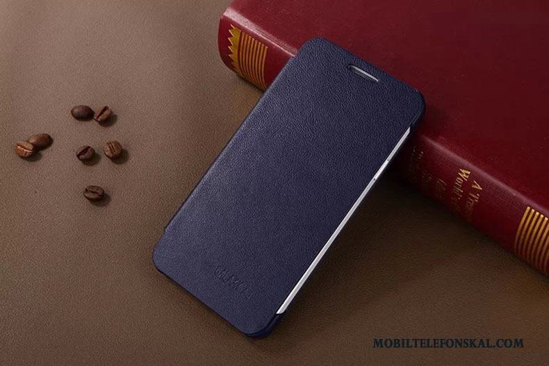 Samsung Galaxy A3 2015 Skydd Läderfodral Mobil Telefon Ny Skal Telefon Blå Stjärna
