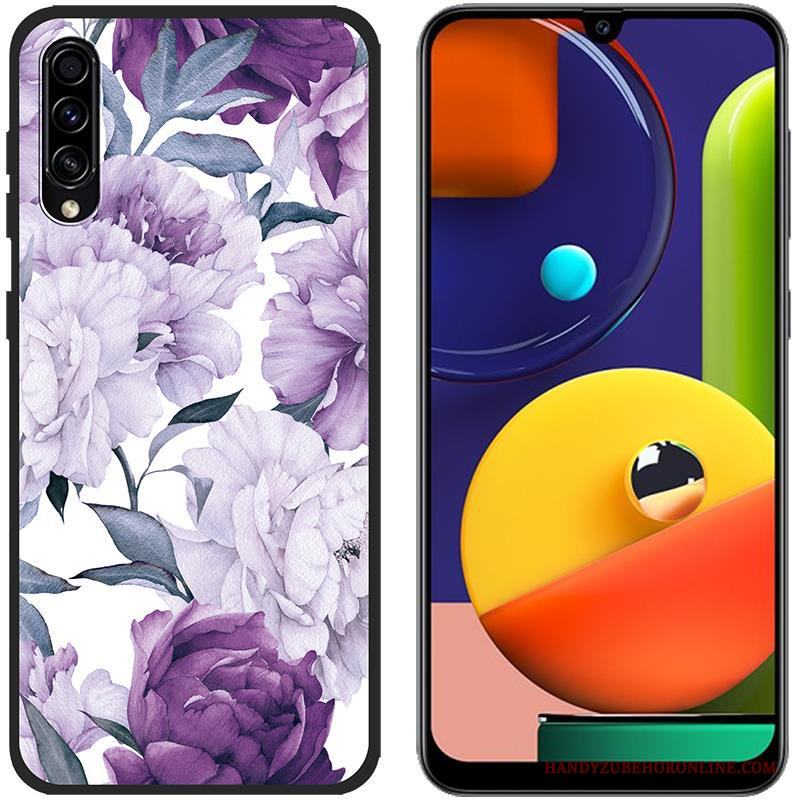 Samsung Galaxy A30s Fallskydd Tecknat Skal Silikon Telefon Mjuk Fodral