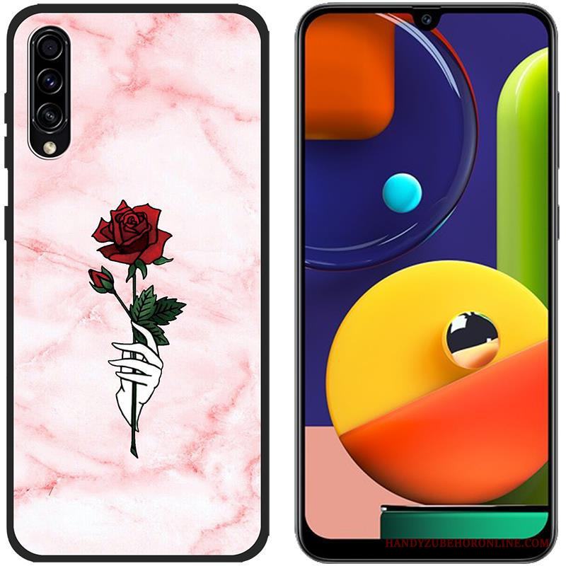 Samsung Galaxy A30s Fallskydd Tecknat Skal Silikon Telefon Mjuk Fodral