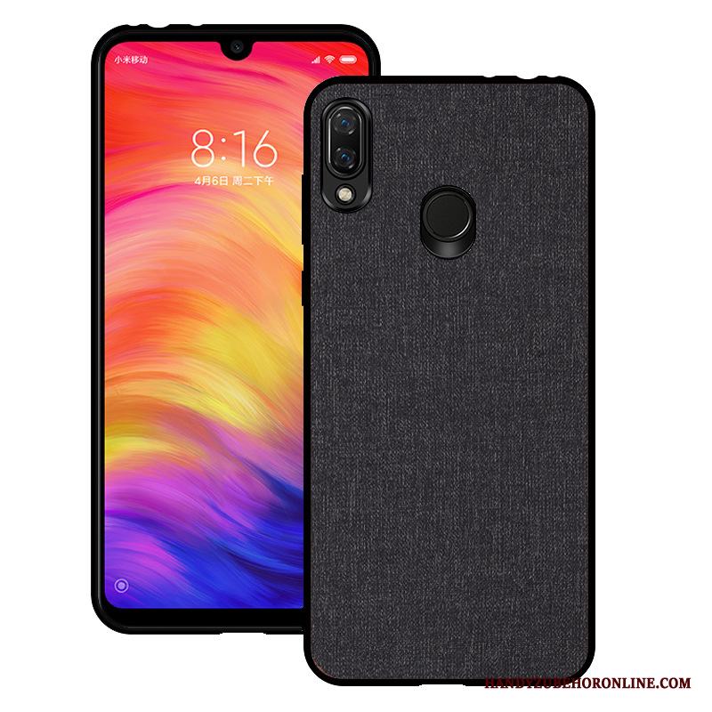 Samsung Galaxy A40 Silikon Mobil Telefon Duk Skydd Grön Skal Mode