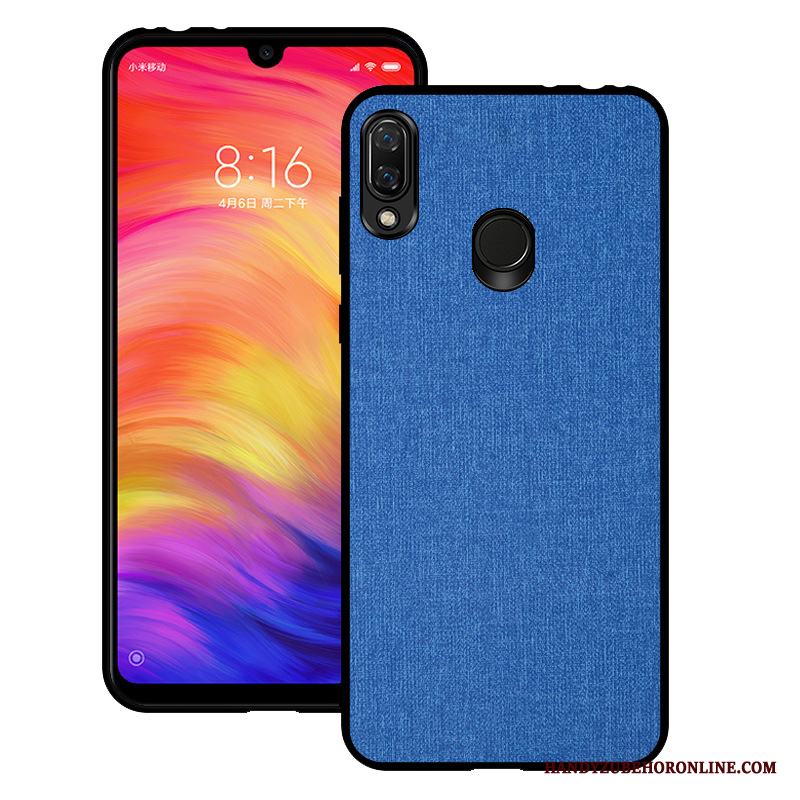 Samsung Galaxy A40 Silikon Mobil Telefon Duk Skydd Grön Skal Mode