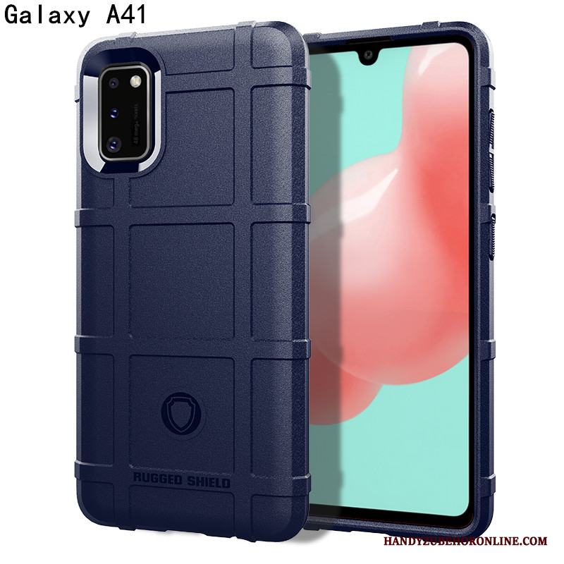 Samsung Galaxy A41 Skal Nubuck Stjärna Mjuk Kreativa Bil Magnetic Fodral