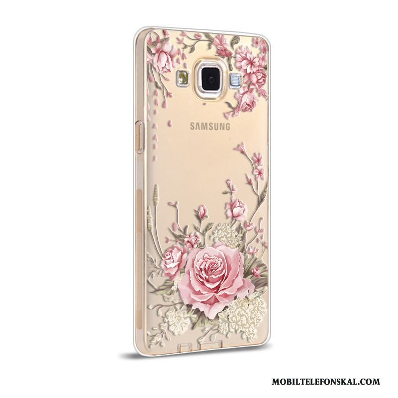 Samsung Galaxy A5 2015 Skal Telefon Fodral Silikon Stjärna Mjuk Mobil Telefon Skydd