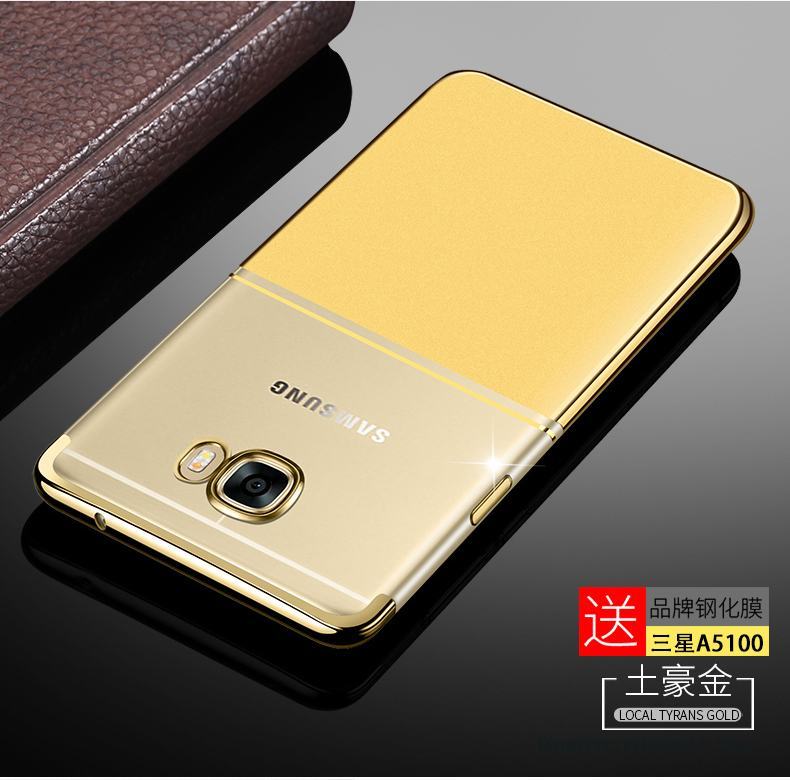 Samsung Galaxy A5 2016 Nubuck Trend Tunn Stjärna Fodral Skal Mjuk