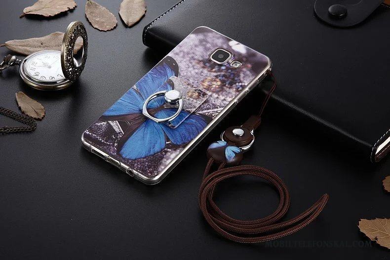 Samsung Galaxy A5 2016 Personlighet Kreativa Skal Telefon Rosa Trend Skydd Silikon
