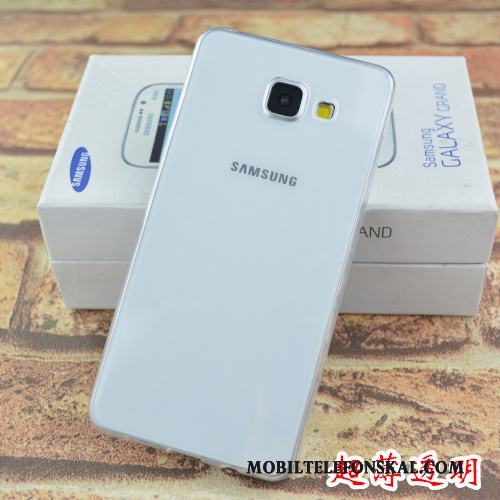 Samsung Galaxy A5 2016 Silikon Mjuk Fodral Skal Telefon Lättnad Grön Fallskydd
