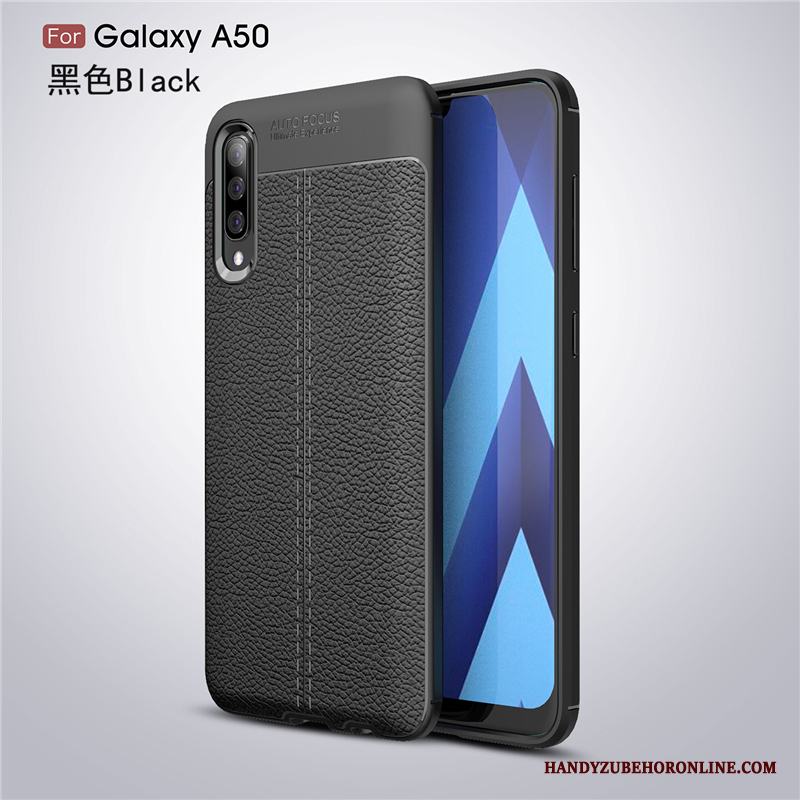 Samsung Galaxy A50 Kreativa Personlighet Fallskydd Svart Skal Mode Mönster