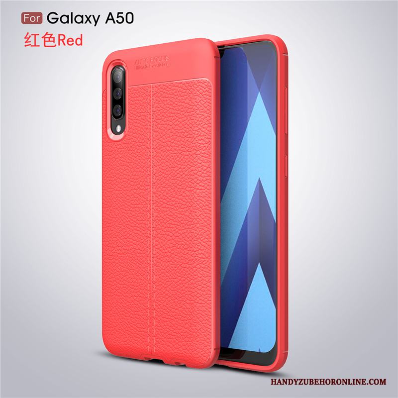 Samsung Galaxy A50 Kreativa Personlighet Fallskydd Svart Skal Mode Mönster